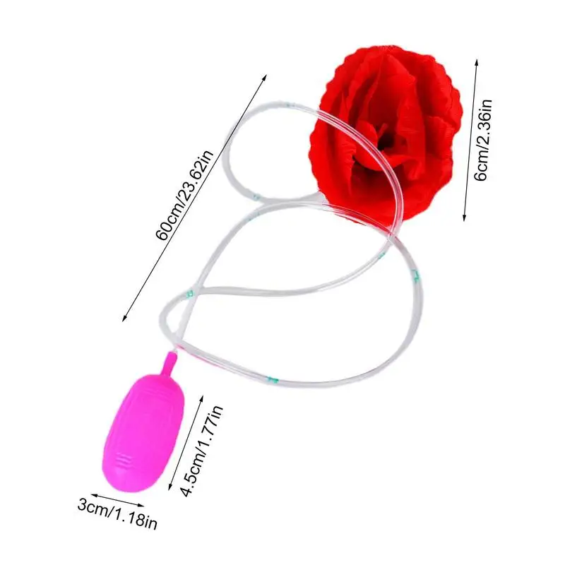 Lustige Wasser Squirt Rose Blume Streich Squirting Rosen Witz Spielzeug für Kinder Jungen Mädchen für Aprilscherz Party