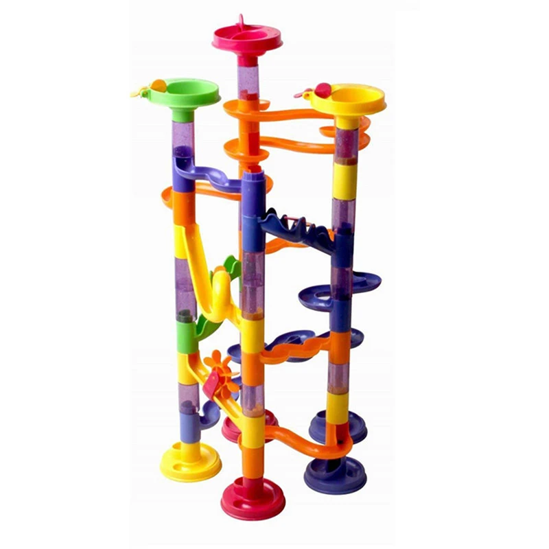 Décennie s de construction Marble Run Race pour enfants, jeu créatif, chaud, enfants, garçons