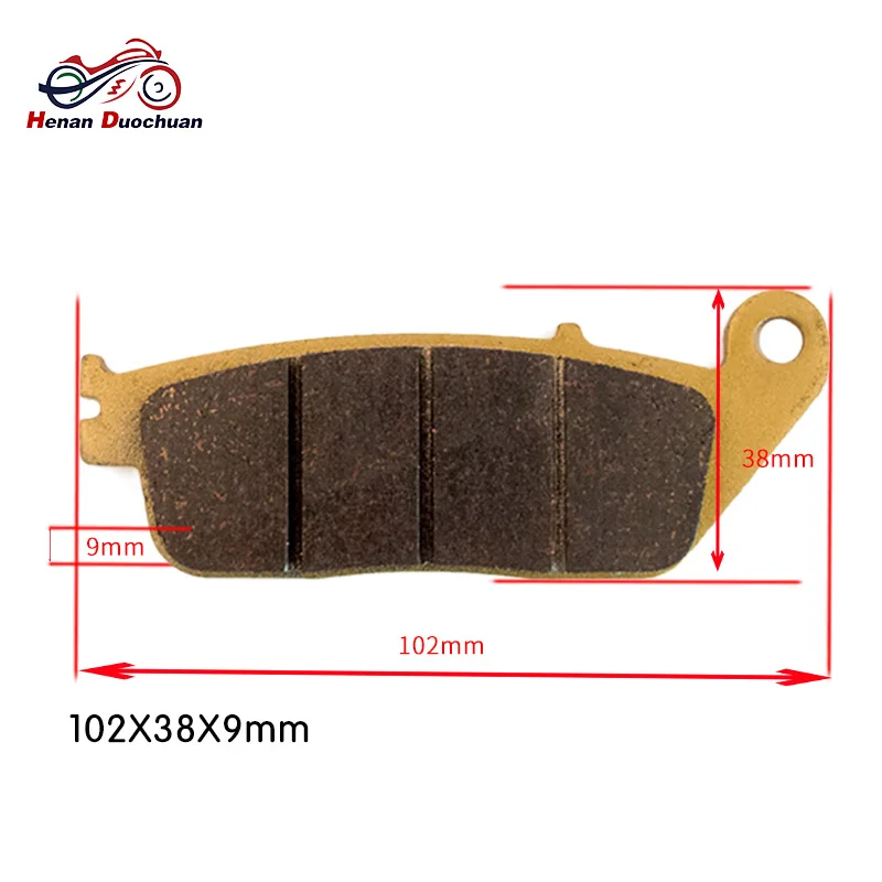 3pair Motorcycle Front Rear Brake Pads Parts For HONDA CB600 CBF600 CB750 CBF1000 CB 600 CBF 1000 FOR KAWASAKI Z 750 Z 750 ABS