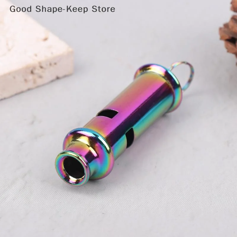 Portable Rescuing Signaling Whistles Outdoor Survival Whistle Pendant Keychain High Decibel Camping Tool Multifunction Whistle