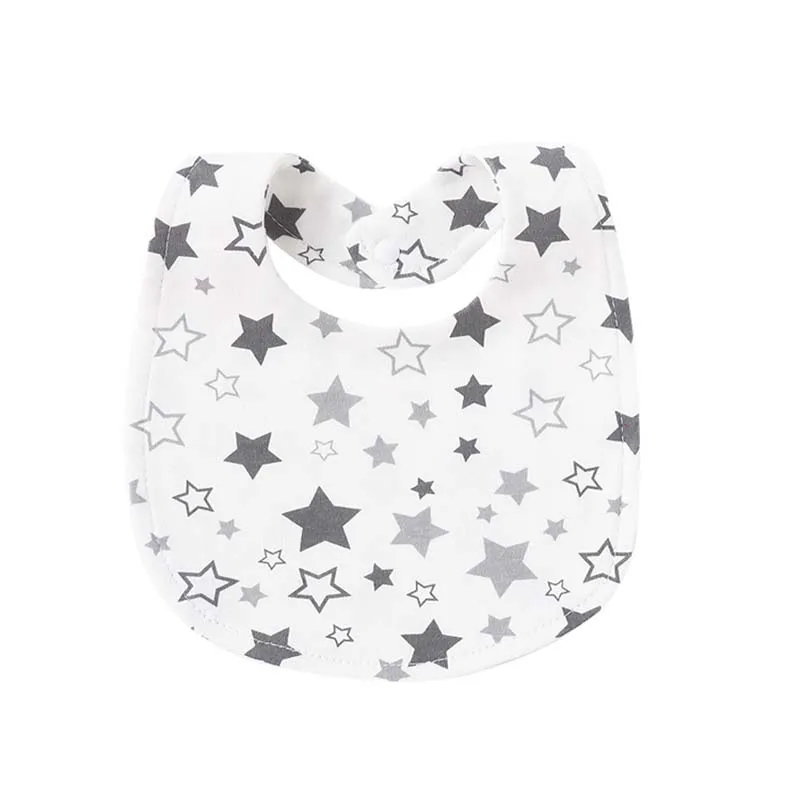 Bavoirs en coton pour nouveau-né, serviette de salive pour enfants, imprimé mignon, nourrisson solide, rot, Everths, filles, garçons, accessoires