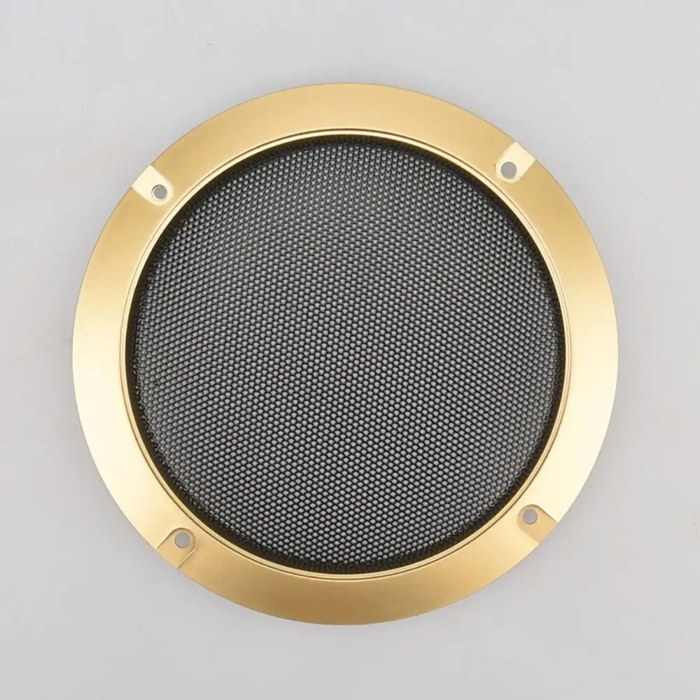 1Pcs 2/3/4/5/6.5/8/10 inch Speaker Net Cover Metal Iron Wire Grilles Enclosure Speakers Plastic Frame High-grade Decorative Mesh