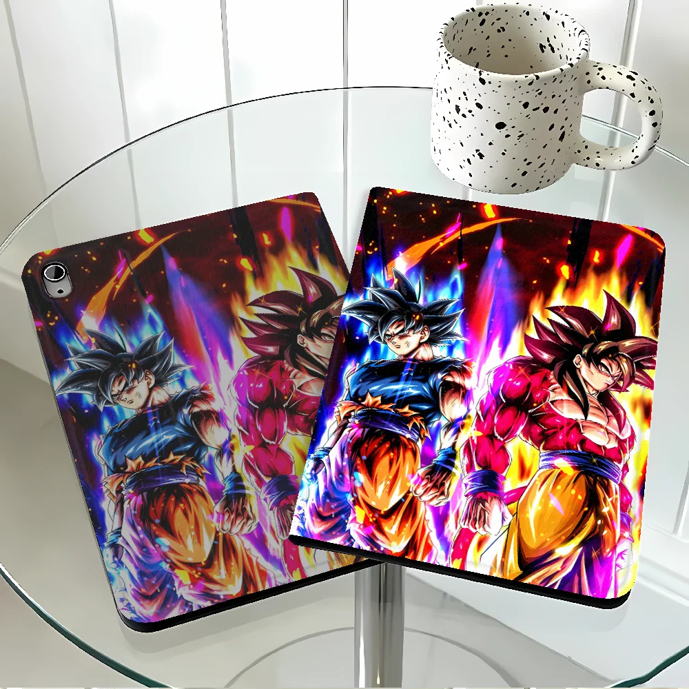 Dragon Anime Saiyan Gokus Case for Apple iPad 10th 7/8/9th Air 11 13 M4 M3 M2 A16 2026 Pro11 13 With Pencil Holder Air 4/5/6th