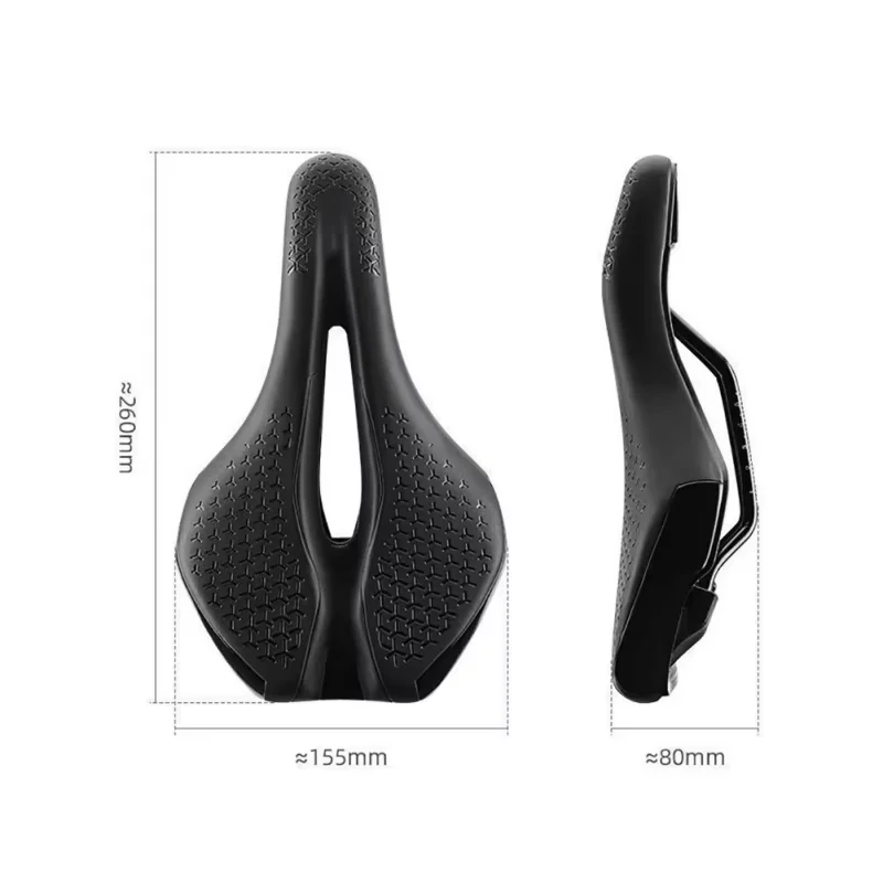 ركوب الدراجات الجبلية دراجة السرج السكك الحديدية جوفاء تنفس امتصاص غير نافذ للمطر لينة مريحة الإسفنج عارضة الطريق ركوب الدراجات مقعد