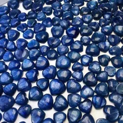 1pc Natural Kyanite Heart Crystals Reiki Healing Stones Gemstone Home Room Decoration Ornament Christmas Gift Minerals Quartz