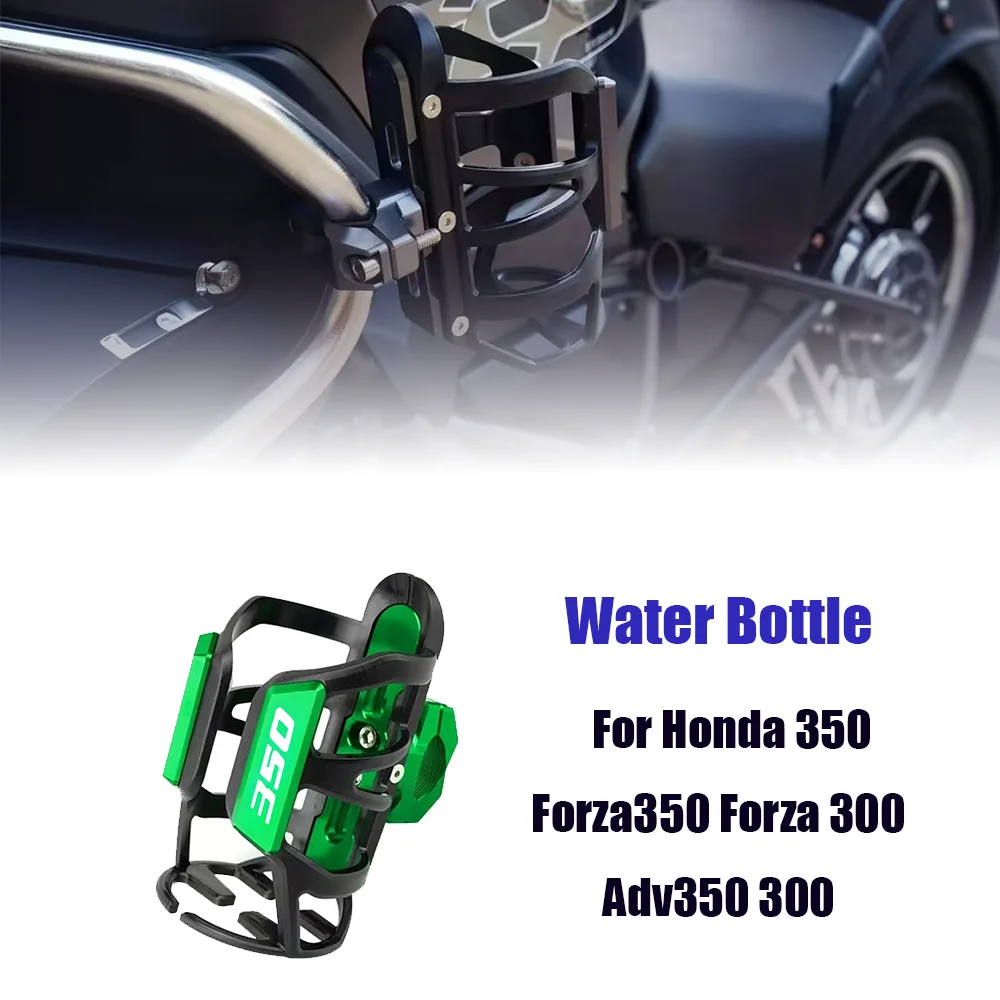 For Honda 350 Forza350 Forza 300 Adv350 300 CNC Beverage Water Bottle Drink Cup Holder 2024 Hot Sale Motorcycle Accessories