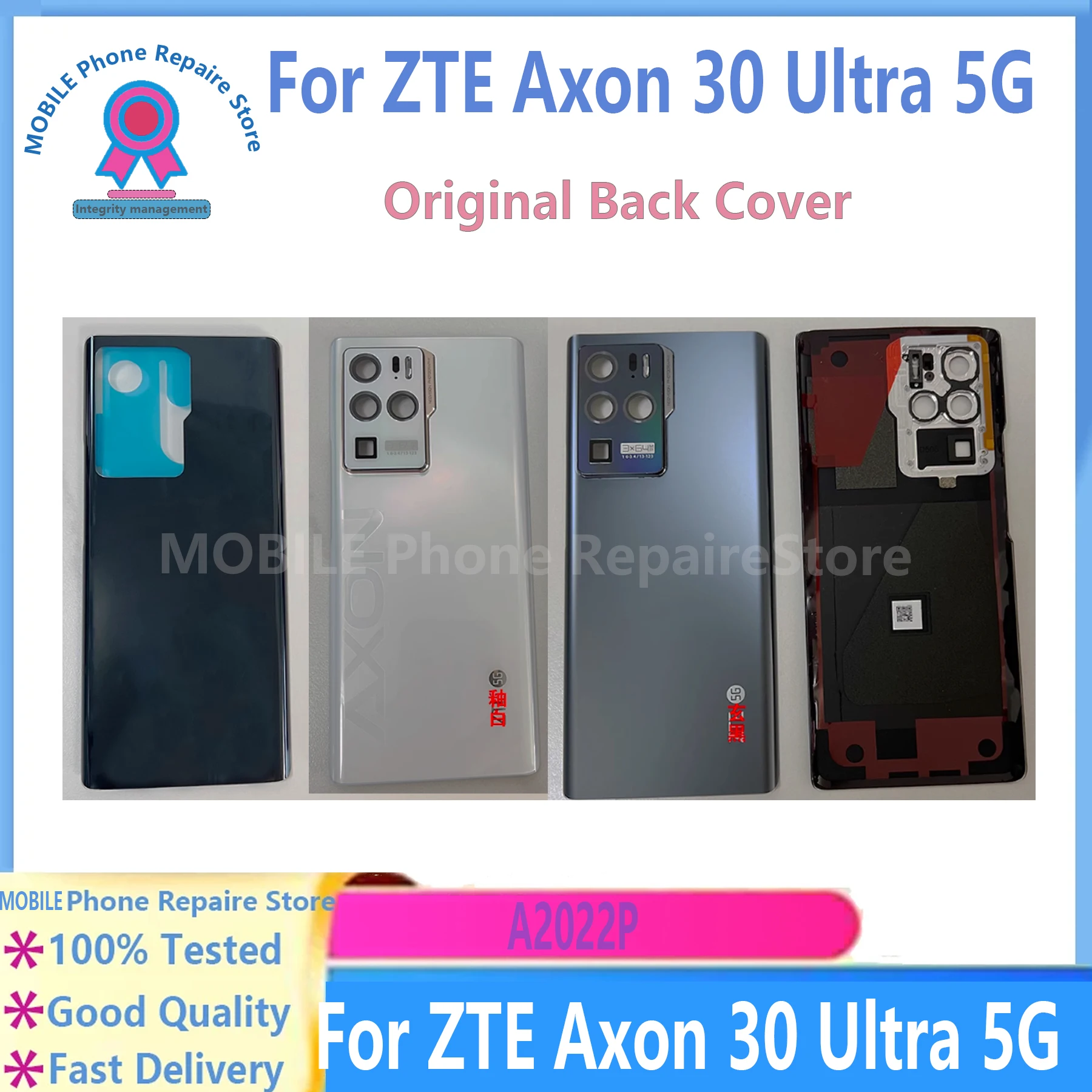 オリジナルバッテリーカバーハウジング-zte-axon-30-ultra-5g-バックカバー-カメラフレームレンズと接着剤修理部品付き