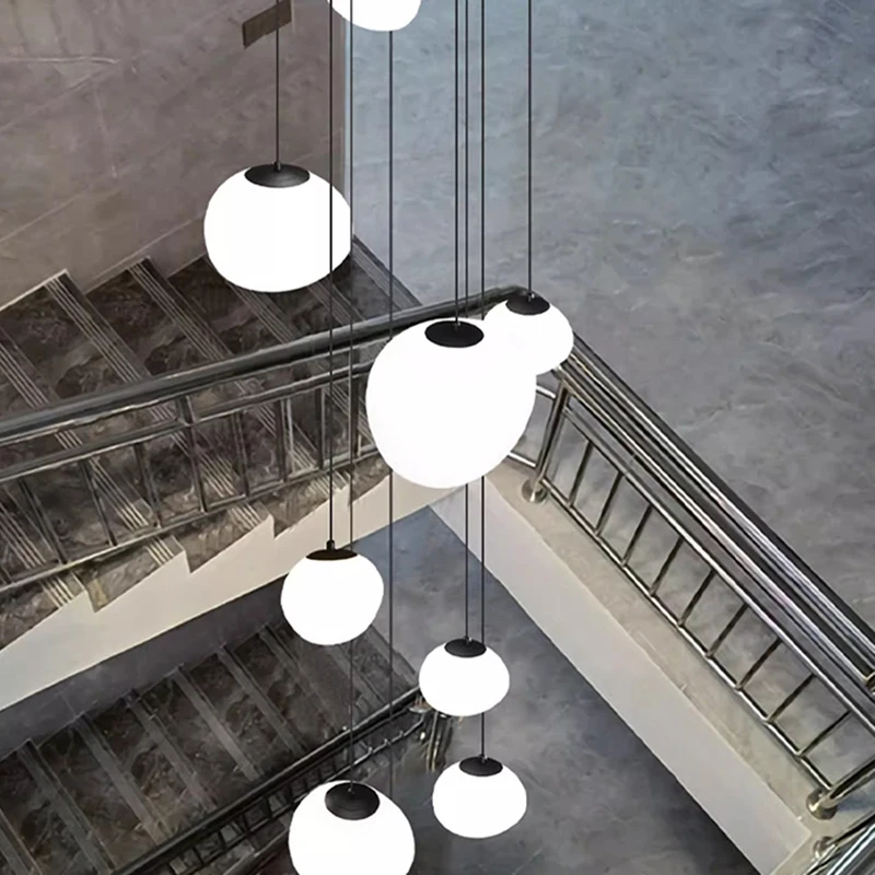 

Modern Stair chandelier Pendant lights indoor lighting Ceiling lamp hanging light led Chandeliers for living room indoor lightin