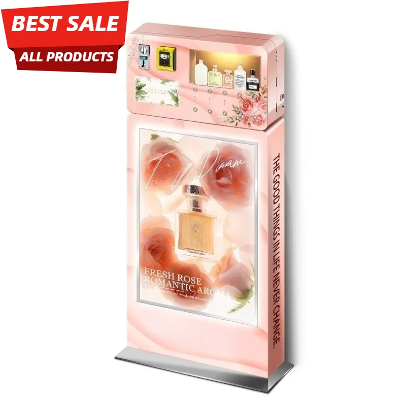 Factory Wholesale Price Easy to Operate Unique Dispenser Perfume Vending Machines for Business Customized