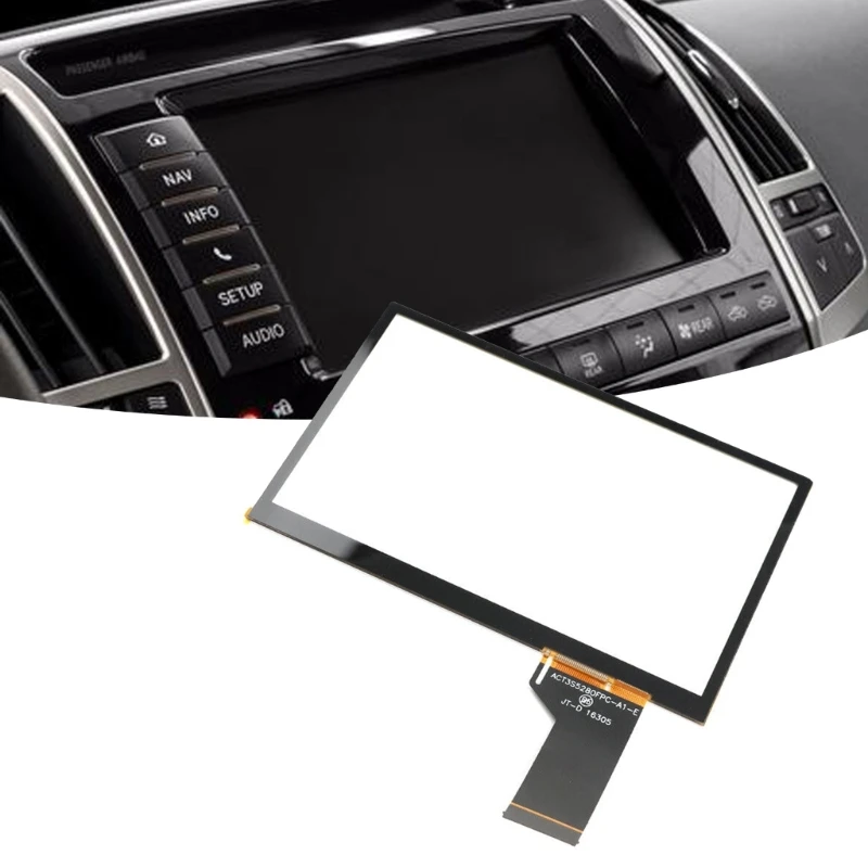 QM82 Easy Install Car Touch Screens Digitizer TDO WVGA0633F00039 Suitable for Enhanced In Vehicle Entertainment & Navigation