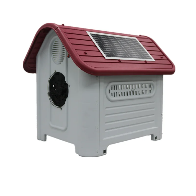 

All Weather Waterproof Ventilate Pet Kennel Puppy Shelter Removable Foldable Outdoor Plastic Pet Dog House