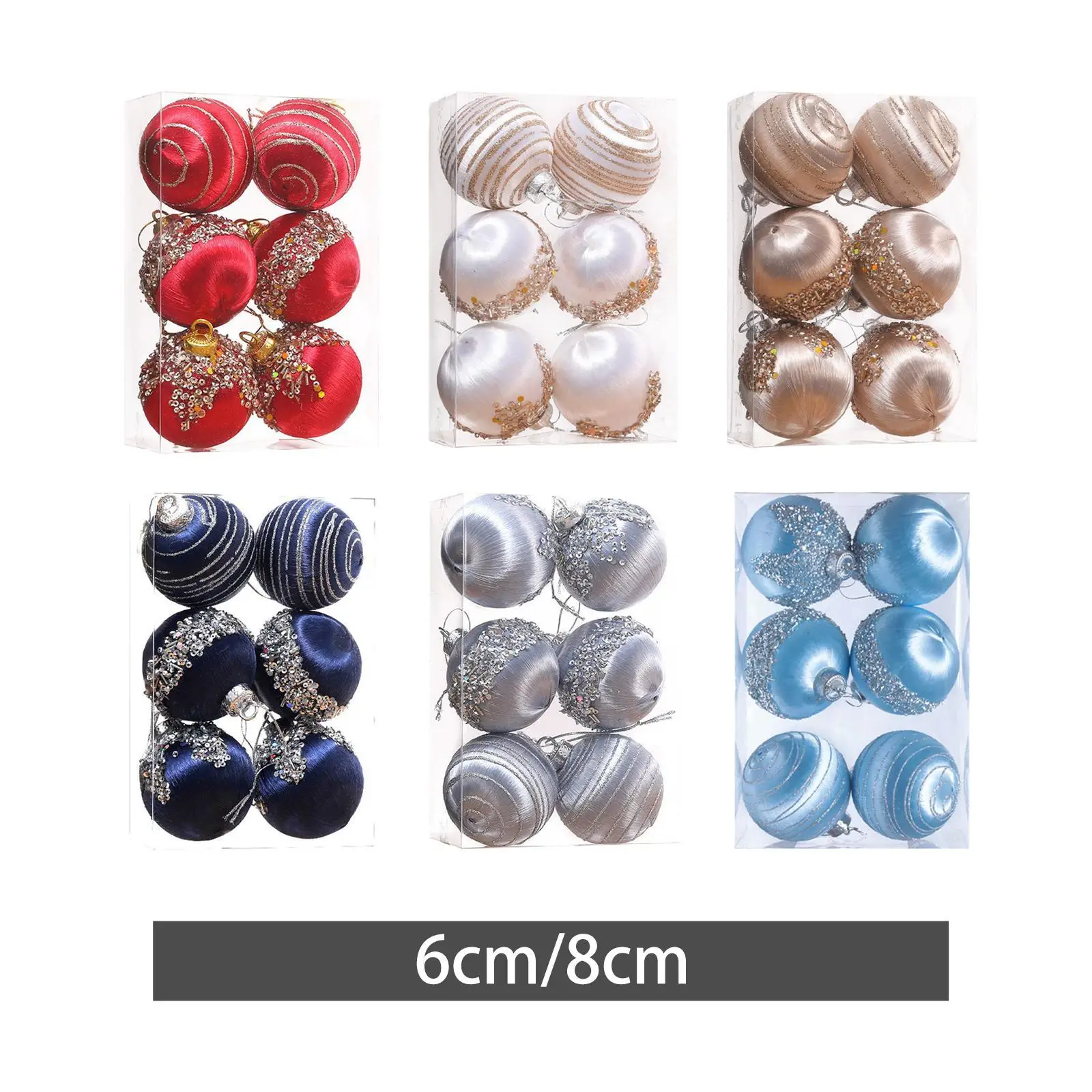 6X Xmas Tree Hangin…