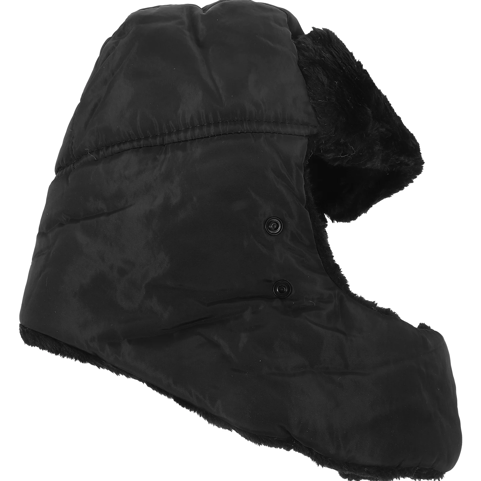 

Winter Hats for Men Ski Adult Hood Mask Cold Weather Gear Thick Artificial Hat Winter Hat Mask Buckle Adjustable