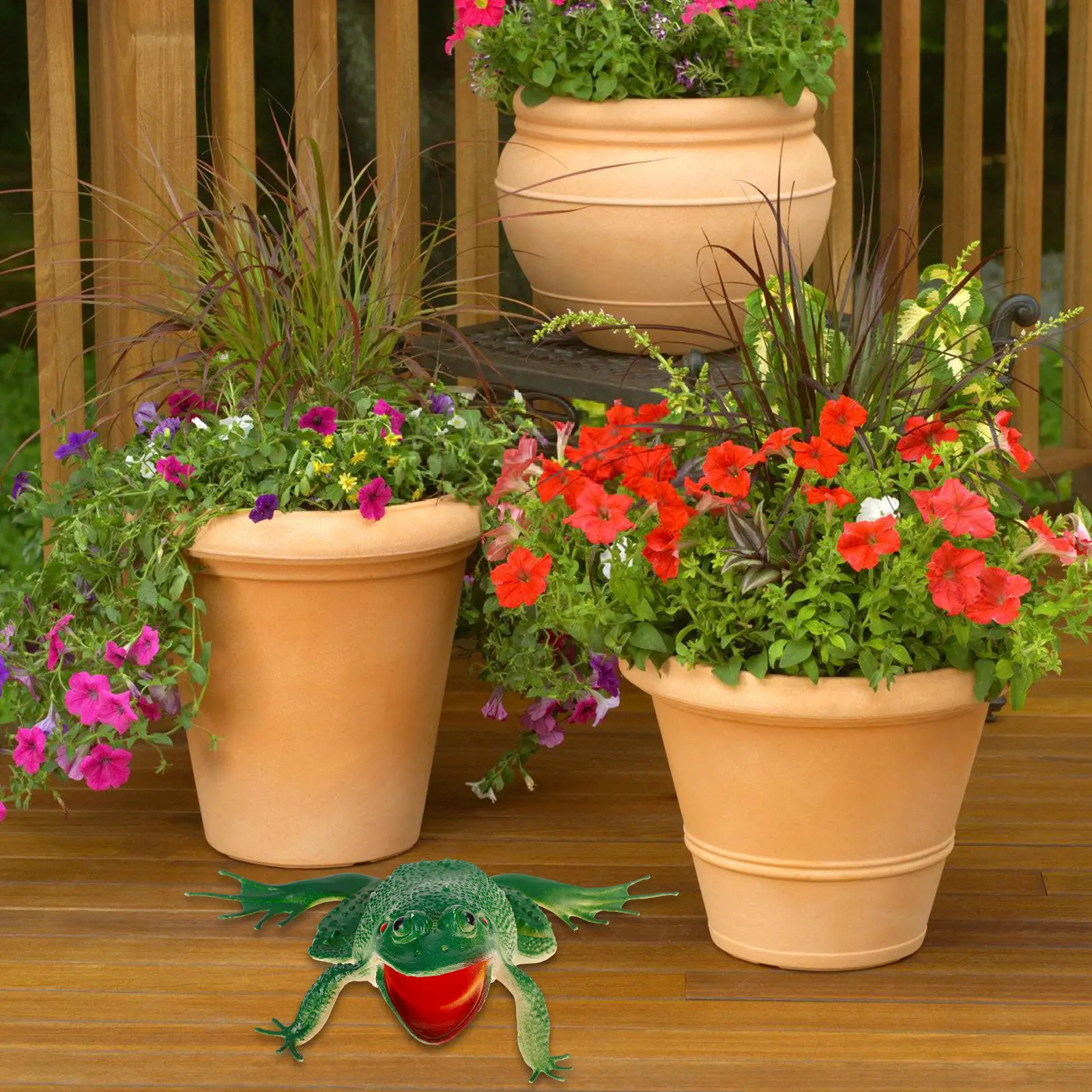 

Simulation Frogs Realistic Design Fish Tank Decorative Frogs Home Office Desktop Desk Garden Decor Animal Cognitive Props