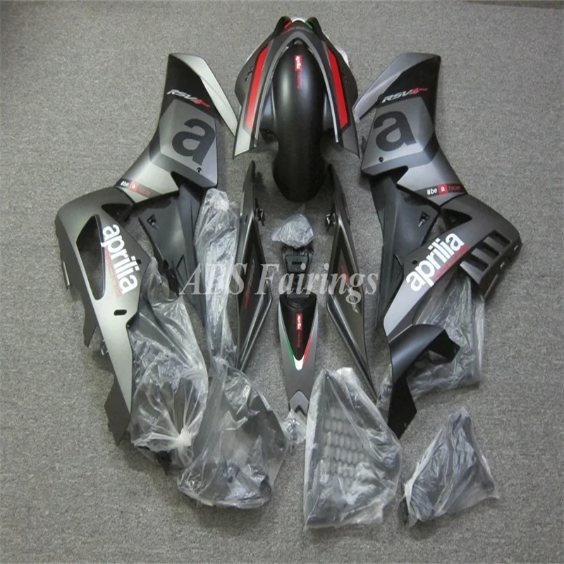 New ABS Motor Fairings Kits For Aprilia RSV4 RS1000 RS V4 RS 1000 2016 2017 2018 2019 16 17 18 19 Bodywork Set Gray Black Matte