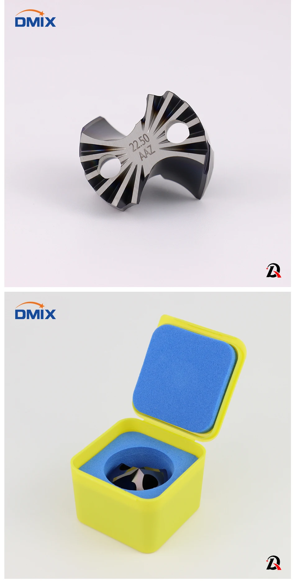DMIX Crown Hochgeschwindigkeitsbit 10–25,8 mm Hartmetalleinsatz Violent Lochbearbeitung Wendeschneidbarer Säbelzahnbohrer für die Edelstahlverarbeitung – Detail 6
