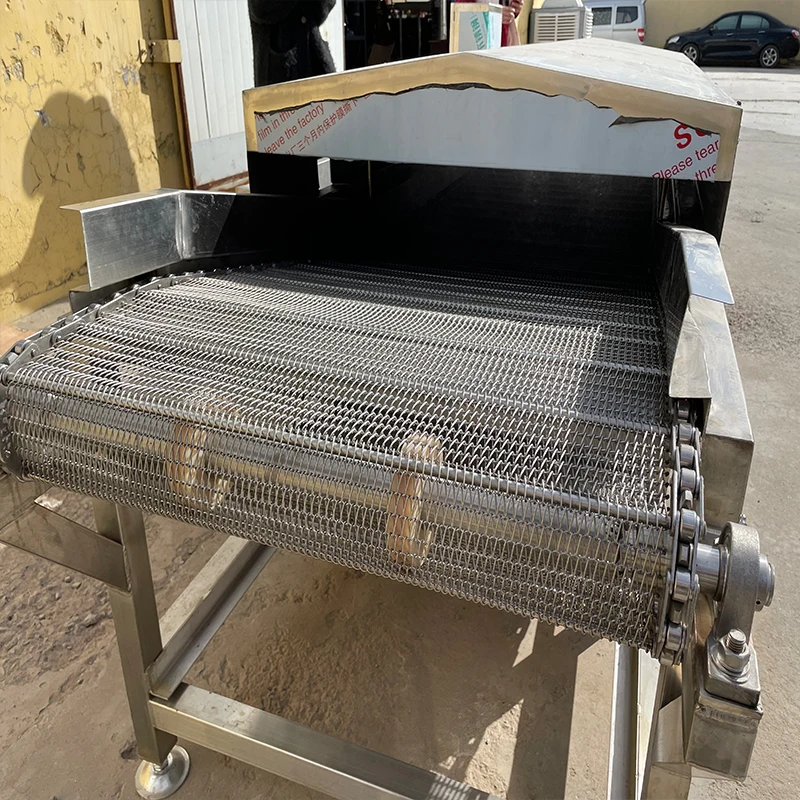 Automatische Tunnelpasteurisierungsmaschine, energiesparende Edelstahlgeräte für Saft, Milch und vakuumverpacktes Lebensmittel