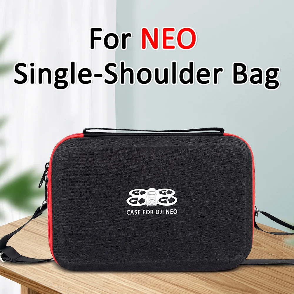 Para dji neo bolsa de armazenamento de transporte bolsa de viagem RC-N3 caixa remota portátil à prova de poeira capa integrada anti-corda cinta