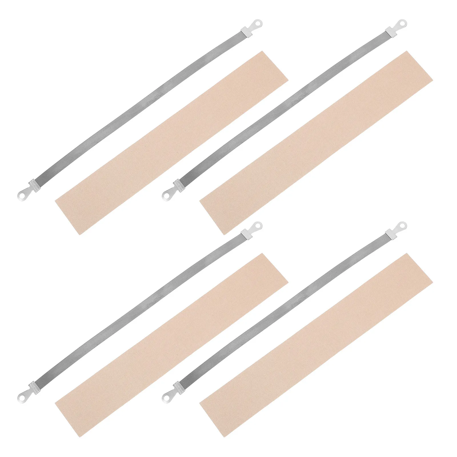4Pcs Heat Sealer Heating Element 245mmx8mm Replacement Strips Sealing Machine Parts Plastic Bag Sealing Repair Kit