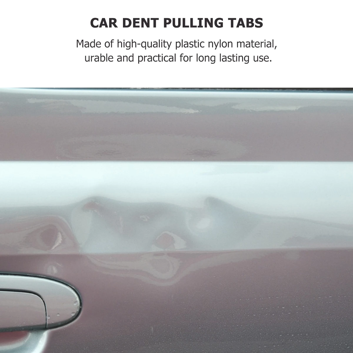 

30Pcs Car Dent Pulling Tabs Practical Paintless Repair Tools Dent Puller Accessories Paintless Tools Puller Tabs