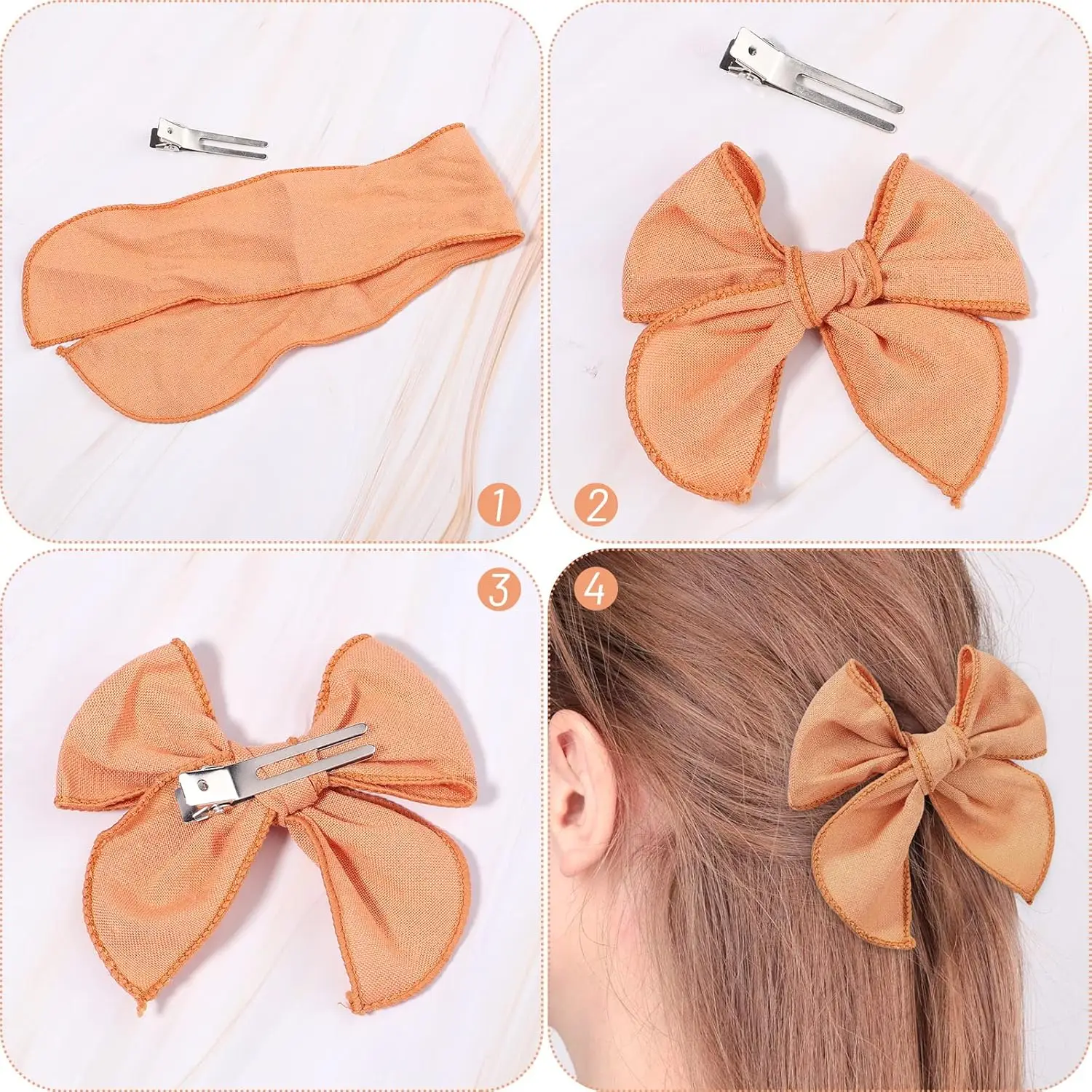 10/20/30 Stück Professionelle Damen-Salon-Haarnadeln, die das Haar nicht verbiegen, Locken-Haarspange, Make-up-Haarspange ohne Falten, Haarstyling – Detail 4