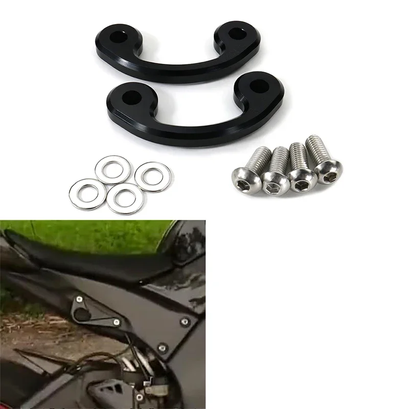 

Аксессуары для мотоциклов: CNC-алюминиевые крюки-держатели для заднего подрамника (крепления) FZ1-S 2006-2016, FZ1-N (для всех годов выпуска), подходят для YAMAHA