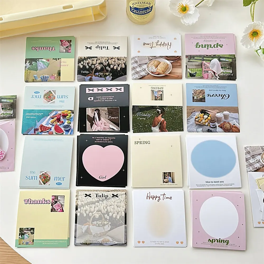 مجموعة مواد تغليف بطاقات ظهر الرأس العصرية ، بطاقة أسفل المجوهرات ، بطاقة تحية بريدية ، 20 مجموعة #5