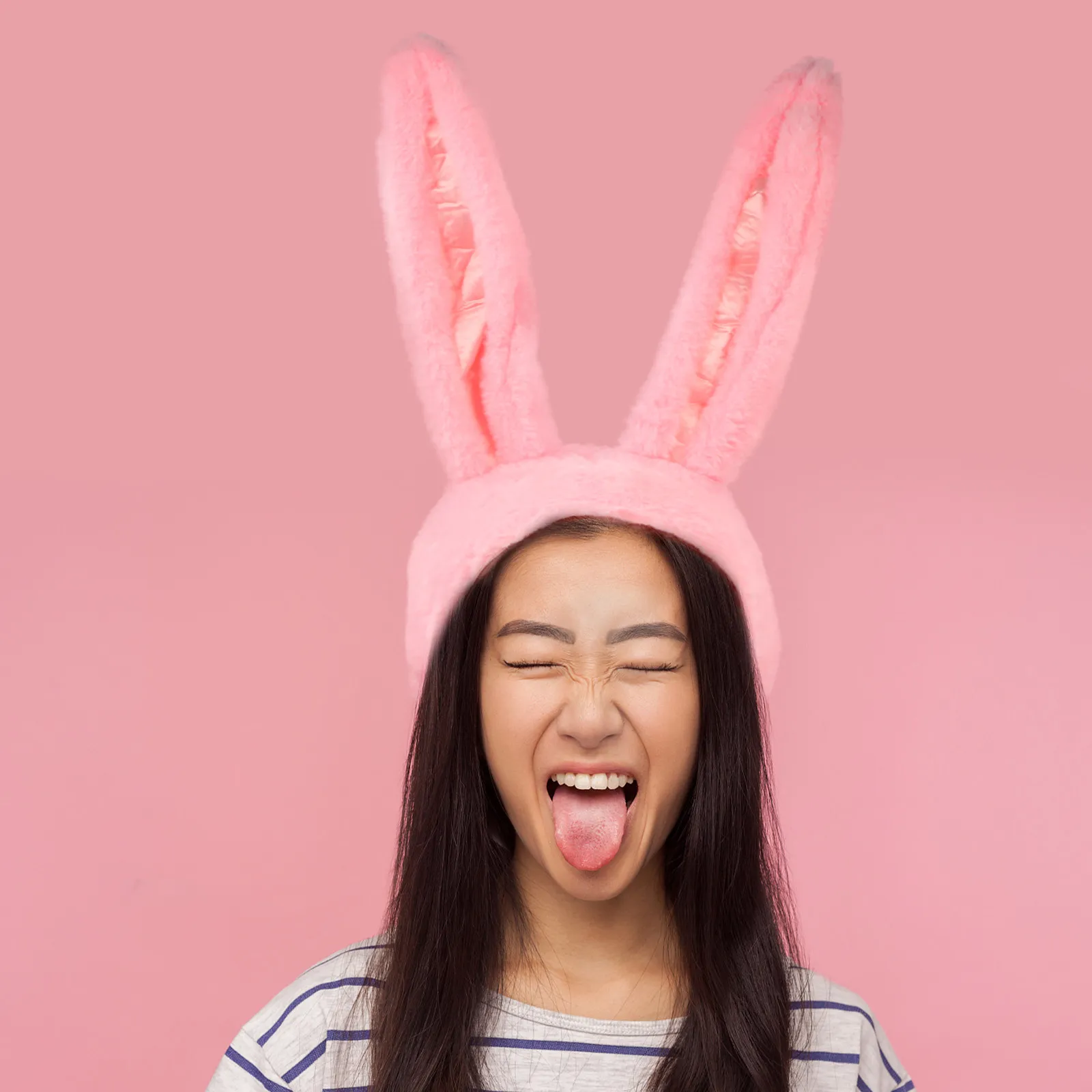 

2 шт. шапки с кроличьими ушками, милые розовые и белые шапки с ушками кролика для вечеринок, фестивалей, косплея, танцев, карнавалов, реквизит для фотосессий