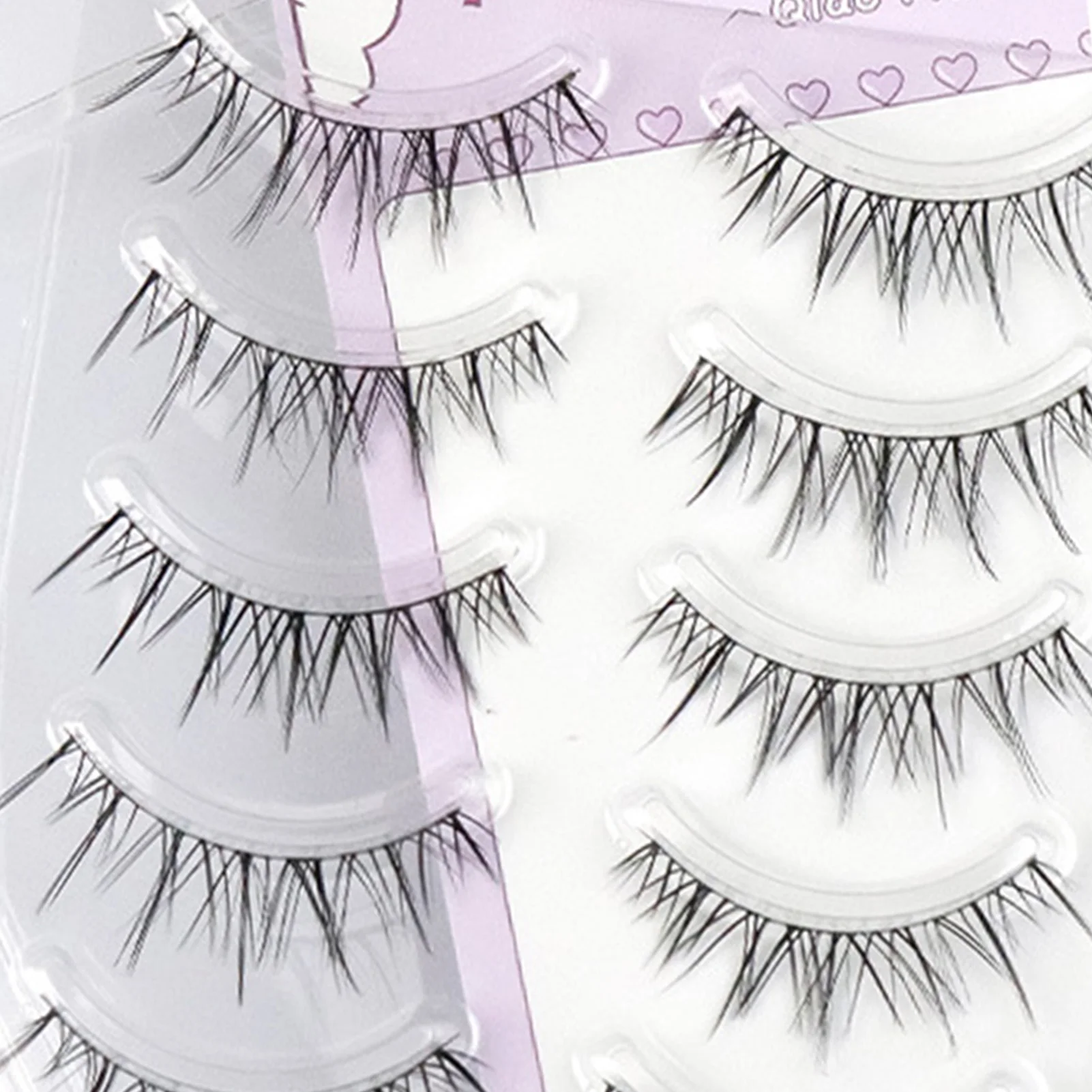 Sztuczne rzęsy w stylu diabła, pełne paski, naturalny mieszany wygląd, czarne włókno na sztyfcie, rzęsy do codziennego makijażu, dramatyczne akcesoria do makijażu.