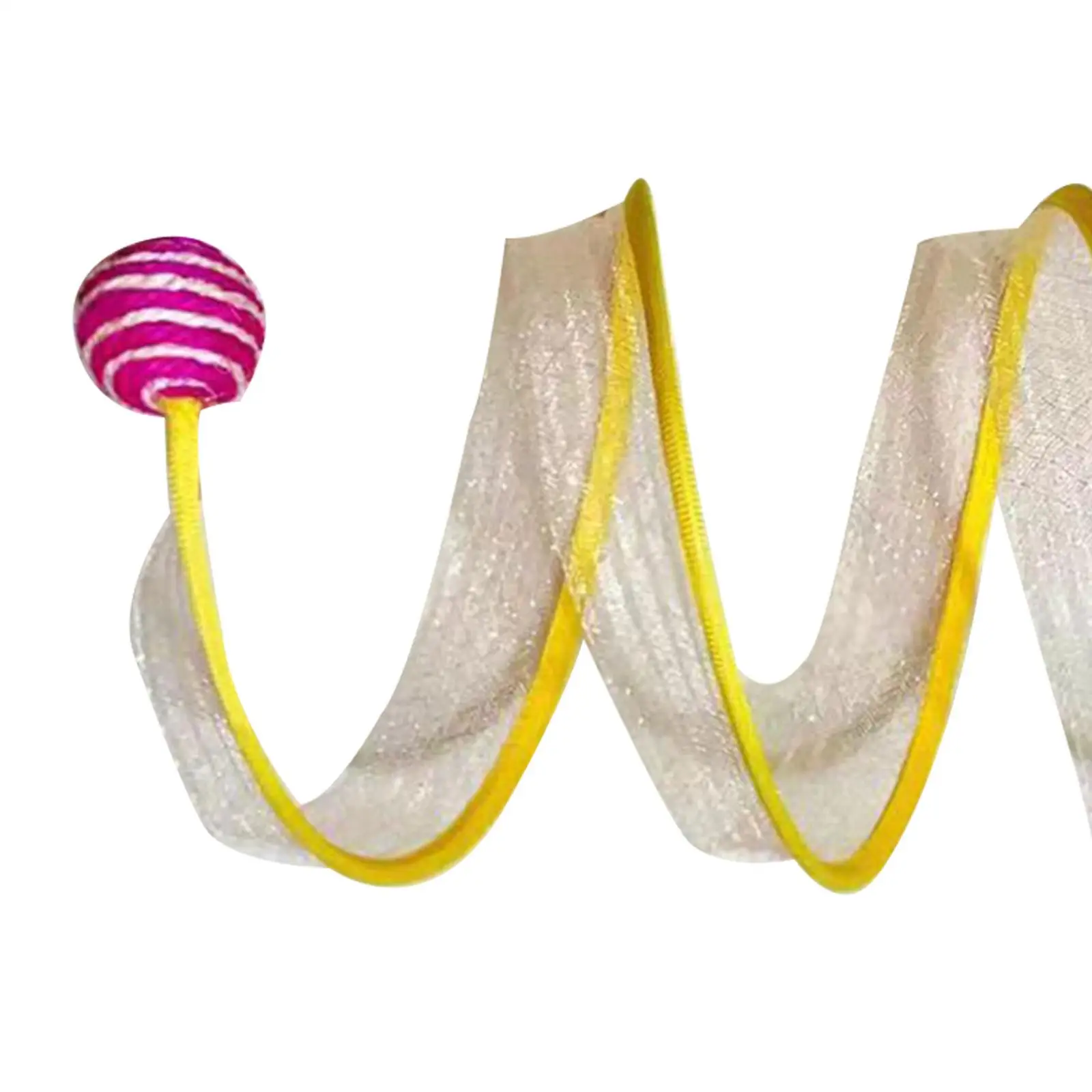 Kattentunnelspeelgoed Opvouwbaar met sisalbal Interactief speelspeelgoed voor kattendoorgang