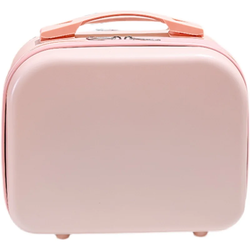 Storage Box 14-Inch Men's and Women's Suitcase PVC Material Small Box Bag Cute Cosmetic Case Small Lightweight Candy  Travel