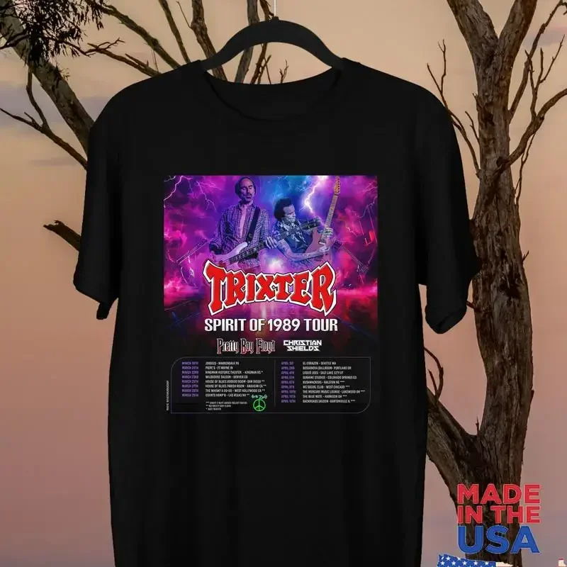 Camiseta Trixter Band Spirit Of 1989 Tour, talla completa S 5XL ET1020