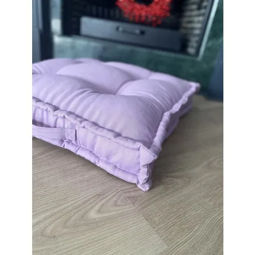 Cotton Shop Lilac Biscuit Floor Cushion & Pallet Cushion