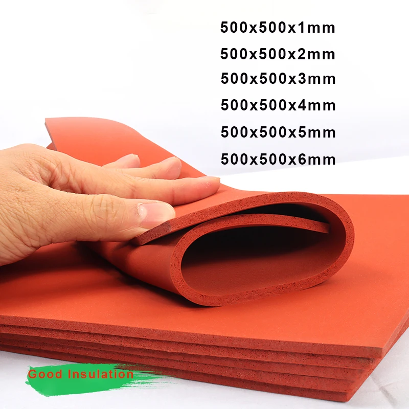 

1Pcs Silicone Foam Board Pressing Mat Laminating Machine Silicone Pad High Temperature Resistant Super Soft Sponge Foam Pad