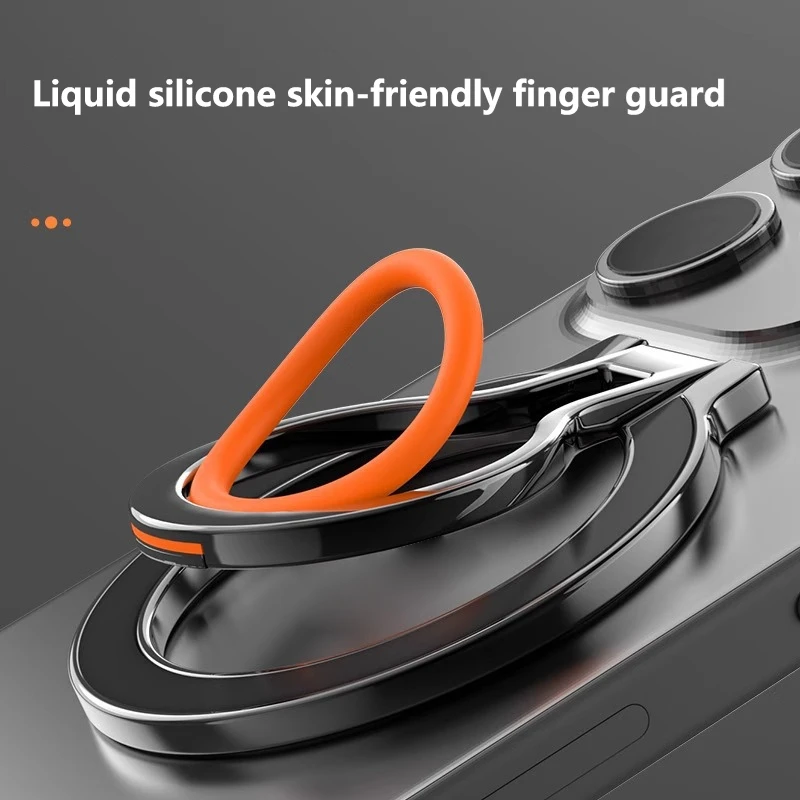 

Для Magsafe iPhone 17, 16, 15, 14, 13, 12, Pro, кольцо на палец мобильного телефона, магнитный держатель, прочный магнитный кронштейн 360 ° Поворотная подставка