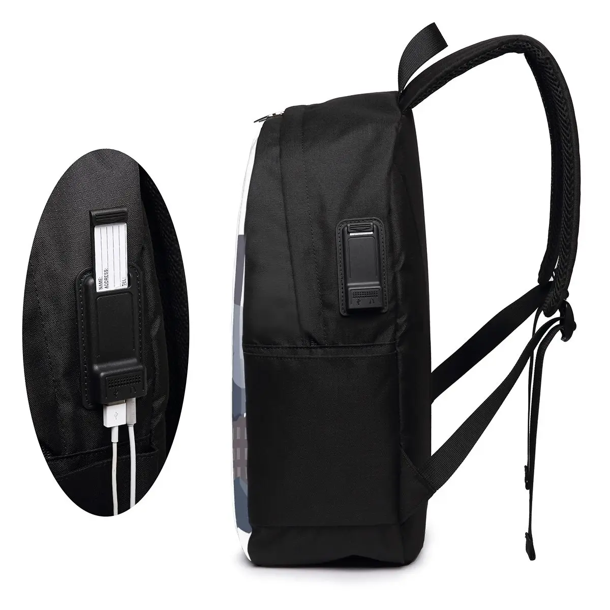 War Of The Worlds Martian Tripod Backpack Travel Notebook Bag Computer College Student School Bag Laptop Shoulder Bags view 5