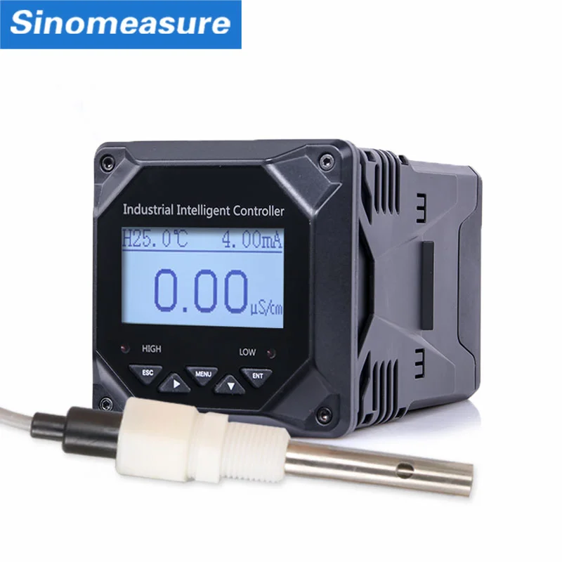 

0.01 Ec Tester Conductivity Electrode 20/200us Clamp Conductivity Ec Sensor Ec Analyzer Transmitter