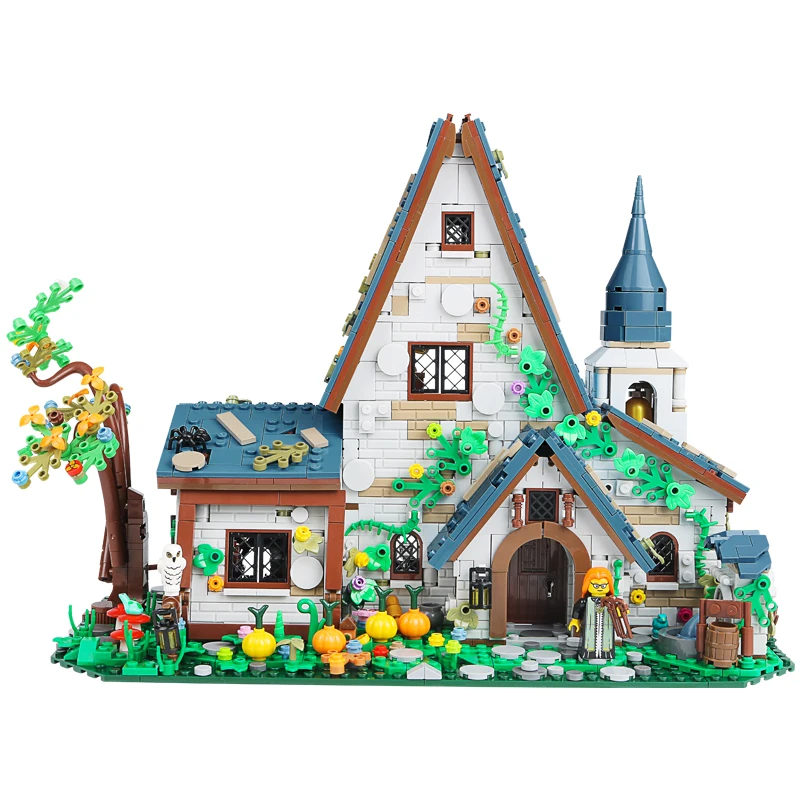 

IN STOCK MOC Idea House Building Blocks Street View Construction Bricks Model Assembling Children's Toys Christmas Gift Set