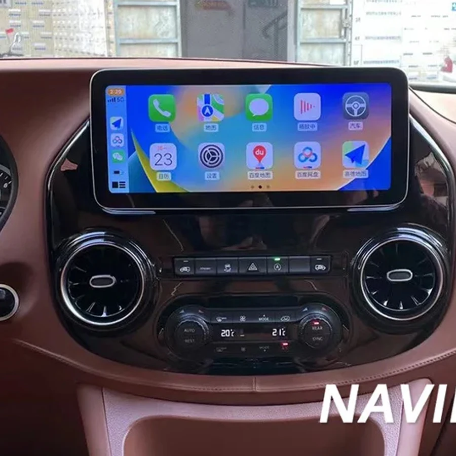 

Авторадио головное устройство для Mercedes Benz Vito 116 W447 2014-2022 Android автомобильный радиоприемник стерео GPS 12,3-дюймовый навигационный мультимедийный плеер