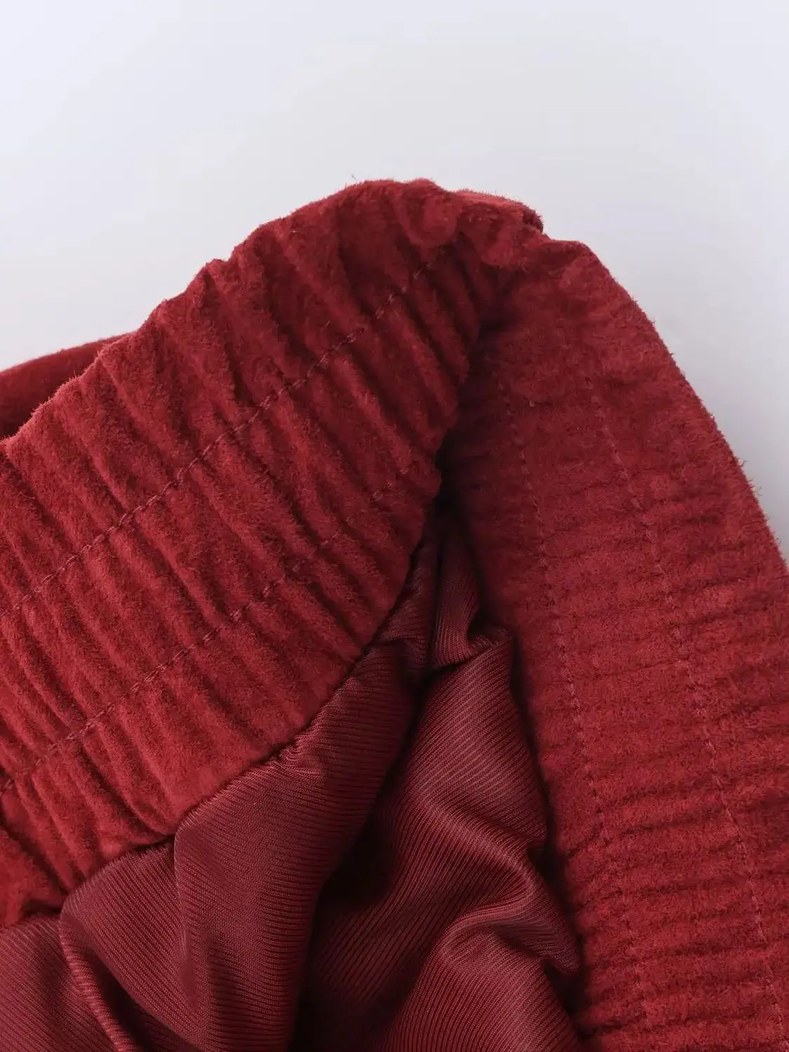 Spring 2026 Women's Velvet Feel FauxLeather Jacket Coat New Arrival Casual Loose Fit ort Outerwear Versatile Sle Regular Length