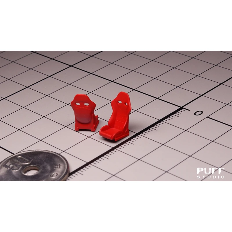 1:64 Ricambi auto proporzionali BRIDE Racing Seat E Modello in resina