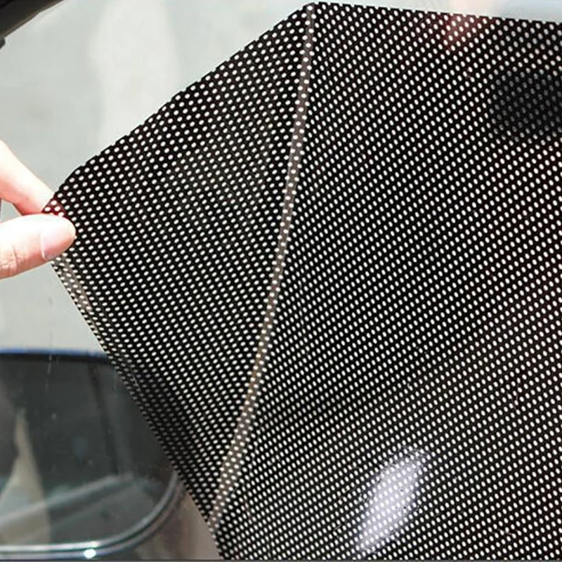 Scratch Resistant Car Windscreen Visor Strip Window Anti-UV Sun-Shade Sticker 2x Drop Shipping