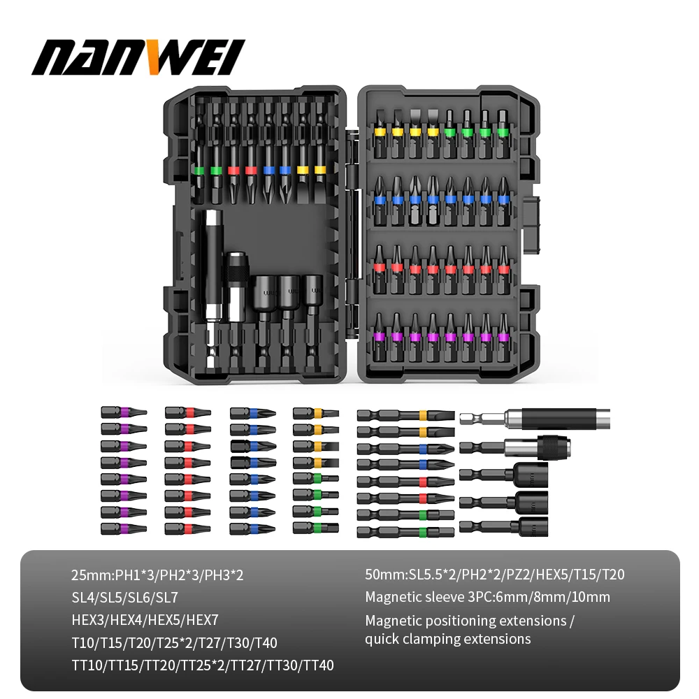 Deluxe Screwdriver Case Home Work Screw Repair Kit Multifunction