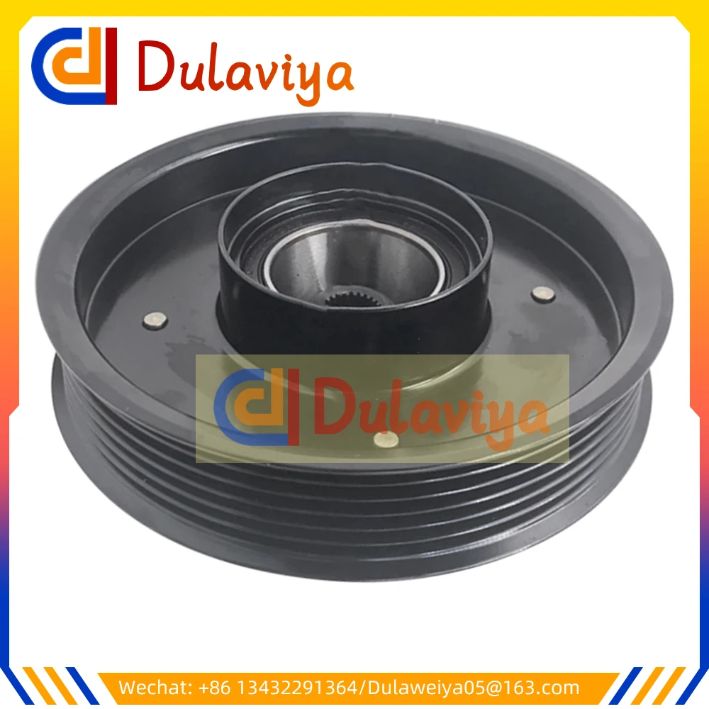 AC Compressor Clutch Pulley DVE12 For KIA RIO K2 Hyundai Accent 1.4 G4FA 97701-1R100 977011R300 977011R100 97701-1R300