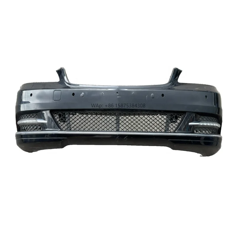 

Classic Style S Series W221 Front Bumper Surround Guard Lamp Cleaning Chrome-plated Grille Trim air Mesh for