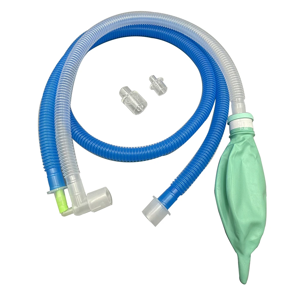 Pet Anesthesia Breathing Tube Anesthesia Airbag Non Compound Respiratory Circuit Tube Detachable Replacement Anesthesia Airbag