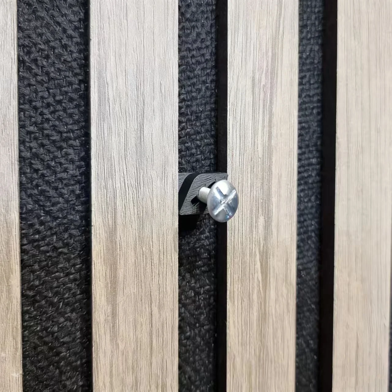 Image of 8 Stück 15 mm schallabsorbierende, dekorative Platten-Befestigungselemente mit Drehverschluss, wandmontierte Clips für Schallschutzplatten, verdeckte Befestigungselemente