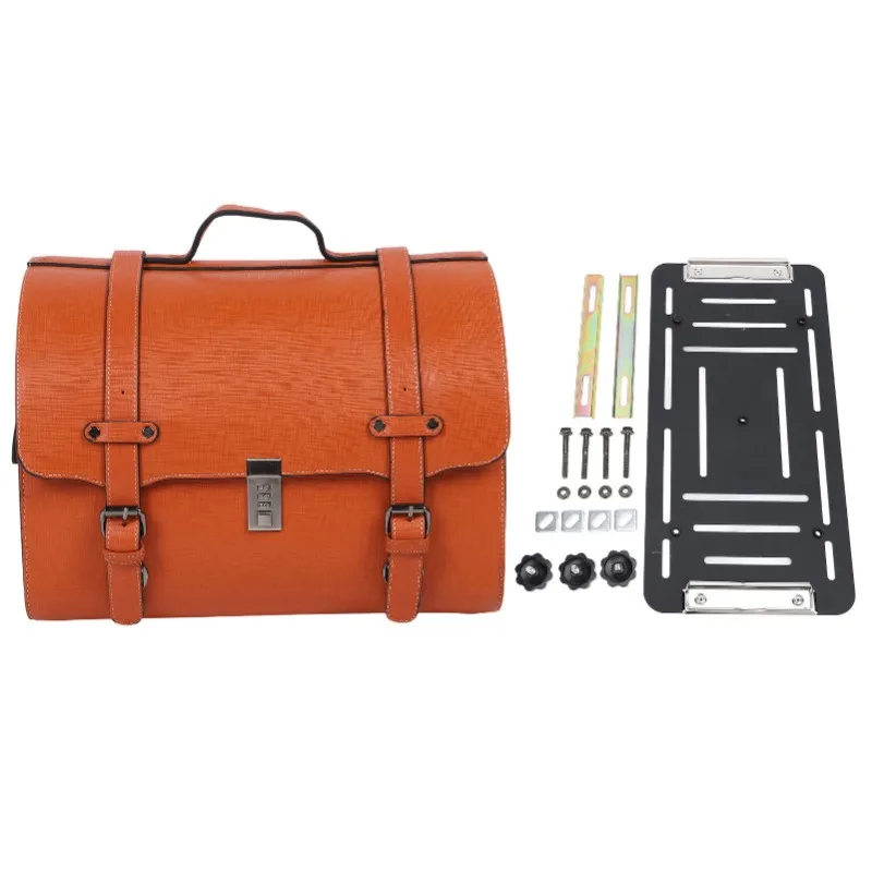 

Водонепроницаемая сумка для хвоста мотоцикла — большая вместимость 29,5 л с быстросъемным дизайном, модная сумка для багажа на заднюю стойку мотоцикла, Su