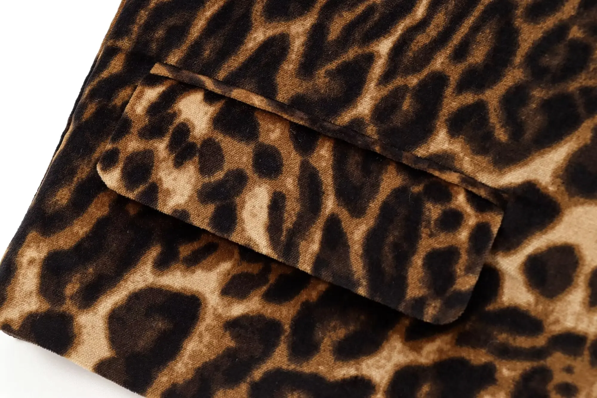 Mode Langarm Blazer Top Frauen 2 Stück Leopard Gedruckt Mini Rock Sets frauen Anzug Zwei Stück Set Frauen Outfit – Detail 8