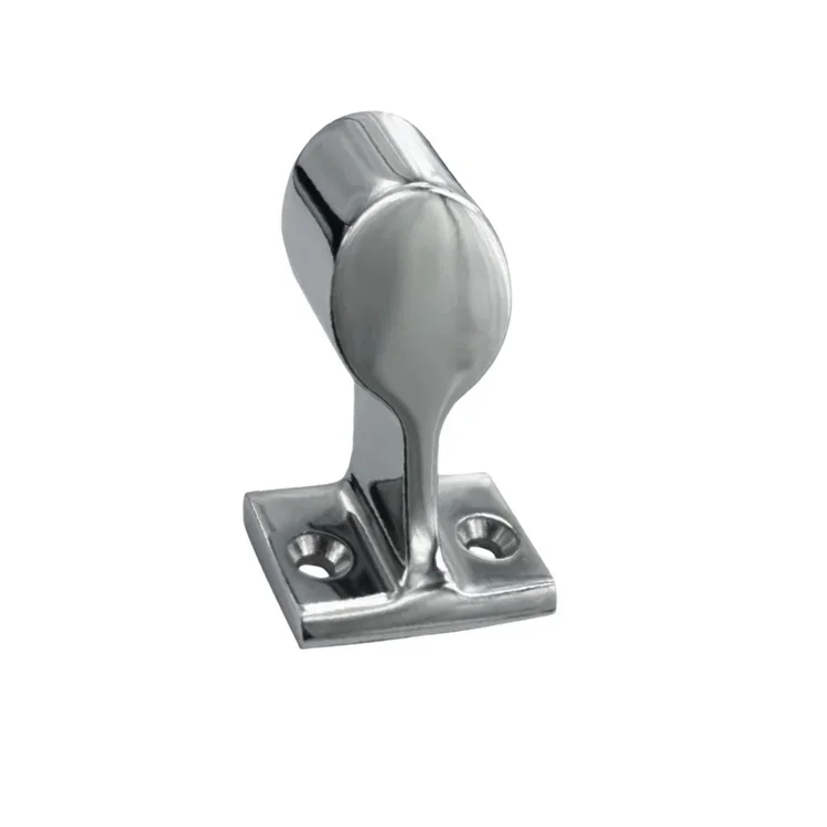 

Marine Boat Handrail Fitting 316 Stainless Steel Stanchion Center 60 Mirror Polish Boat Fitting